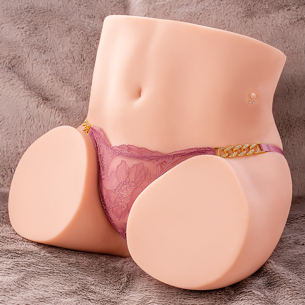 Realistic male sex doll torso front display, premium silicone love doll for adults